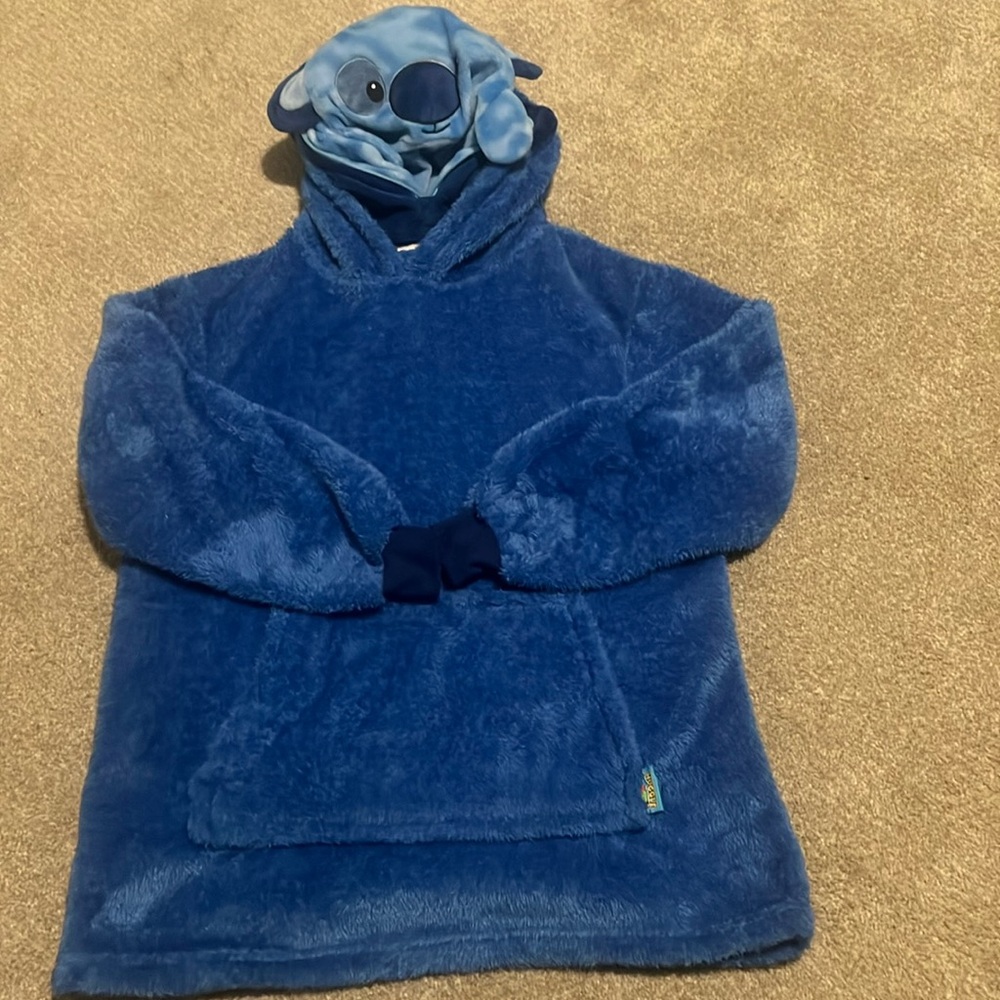Huggle Pets blue jacket with cute hooded face